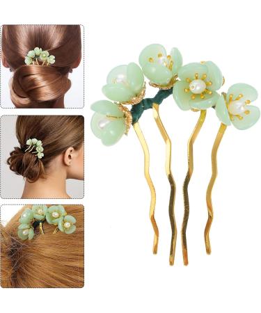 LALAFINA 1pc Hairpin Decor Tiara Hair Clip Retro Flower Hair Pin Hair Pins for Buns Updo Hair Accessories Ancient Flower Design Traditional Chinese Flower Hair Stick Hair Sticks - Buy Online on GoSupps.com
