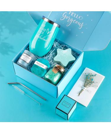 Unique Spa Gift Basket Set for Women - Perfect Birthday Christmas & Valentine's Day Gifts for Mom Girlfriend Sister Wife Teacher & Nurse - Buy Online on GoSupps.com