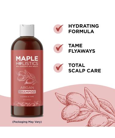 Maple Holistics Argan Special Formula Shampoo 16 oz - Nourishing Hair Care - Buy Online on GoSupps.com