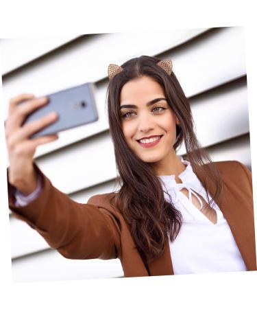 Angoily 4 Pairs Hairpin Kids Cat Cosplay Costume Baby Girl Hair Accessories Crystal Cat Ears Kids Hair Accessories Barrettes for Girls Rhinestone Cat Ears Hair Cat Clip Child Alloy Fashion - Buy Online on GoSupps.com