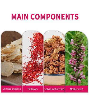 24 Piece Menstrual Pain Relief Heat Pads | 12-Hour Herbal Heating Plasters for Menstruation Comfort - Buy Online on GoSupps.com