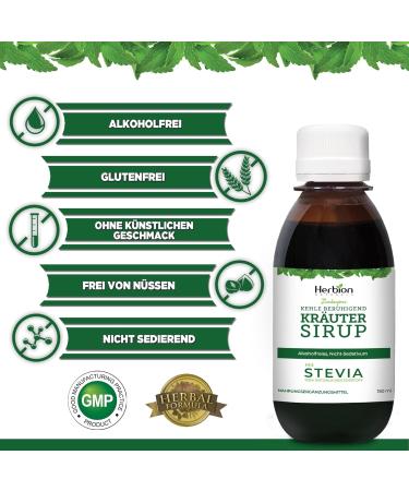 Herbion Pakistan LTD Herbion Naturals Cough Syrup with Stevia Green Sugar Free 50 fl oz Pack of 2 - Buy Online on GoSupps.com