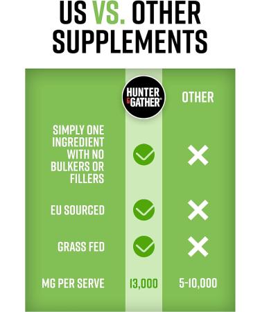 Hunter & Gather Optimal Keto Bundle - C8 & C10 MCT Thrive Fuel + Bovine Collagen Powder | Supplements for Men and Women (400g Collagen, 500ml MCT) - Buy Online on GoSupps.com