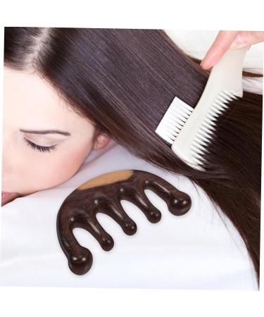 Beaupretty Wooden Massage Comb | Scalp Massager Tool for Healthy Hair - Buy Online on GoSupps.com