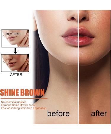 Wangjiahua Eelhoe Tanning Gel - Intensive Brown Premium Accelerator Cream for Sunbeds & Outdoor Sun - 2PCS Set - Buy Online on GoSupps.com