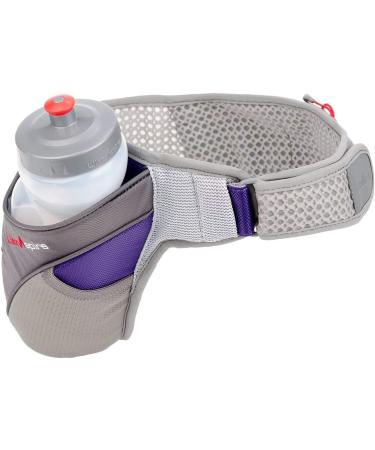 Ultraspire Nerve Hydration Running Belt Pack XL- 20 oz Bottle - Purple - Buy Online on GoSupps.com