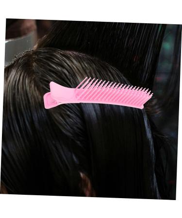 HAPINARY Hair Salon Clip Hair Cutting Clips Hair Styling Clamps Sectioning Clips Grip Clips for Hair Sectioning Haircut Accessories Barber Hair Clips Hair Parting Tools Nonslip Hair Clips 14.20X3.00X2.30CM Pink - Buy Online on GoSupps.com