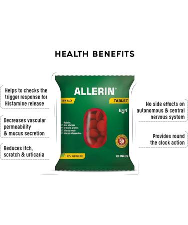 Buy BAN Allerin Tablets (Pack of 4 - 400 Tablets) | International Shipping Available - Buy Online on GoSupps.com