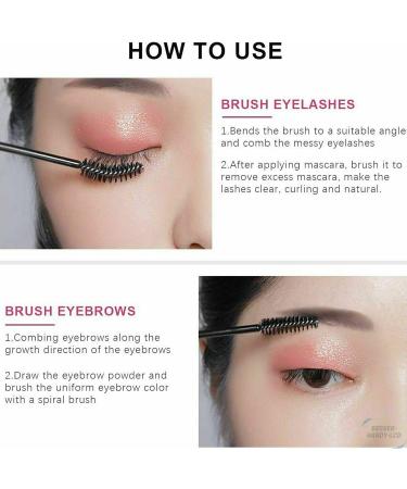 Mascara Wands Bulk Disposable Eyelash Eye Brow Brushes Applicator Spoolie Applicator Lash Extensions Makeup Black Silver Pink Red Tool Set (SILVER 200) SILVER 200 - Buy Online on GoSupps.com
