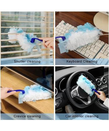 Kecung Duster Kit 1 Duster + 10 Refills for Home Maintenance Dust Duster Easy to Use - Buy Online on GoSupps.com