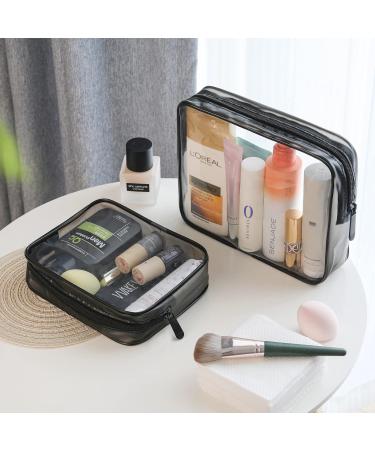 MOCOCITO Clear Toiletry Bag Set for Women & Men | 8 Bottles Included | EU & UK Hand Luggage Approved (Pink) - Buy Online on GoSupps.com