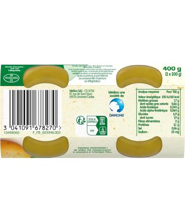 Bl dina - Small pots for baby - Vegetable planter Beef - 70% French ingredients - From 6 months - 12 jars of 200g - Buy Online on GoSupps.com