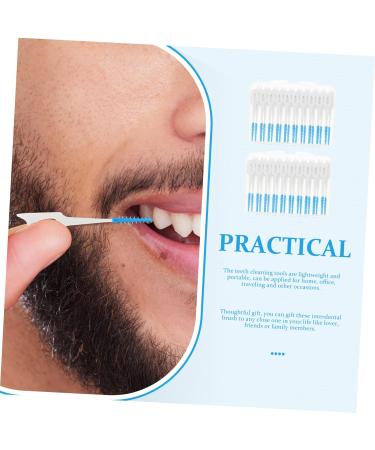 Minkissy 240 StK Interdental Brush for Braces | Effective Tooth Cleaning & Care | 1 Pack Blue (3 Pieces) - Buy Online on GoSupps.com