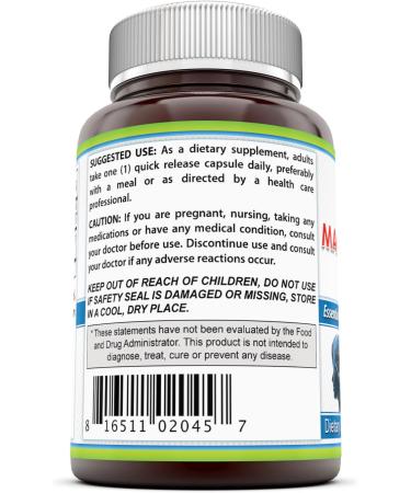 Pure Naturals Magnesium Oxide 500mg Quick Release Capsules - 90 Count - Buy Online on GoSupps.com