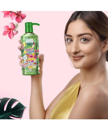 Bryan & Candy Tropical Fling Bath & Shower Gel - Organic Aloe Vera Pro Vitamin B5 Chamomile Calendula - 500ml - All Skin Types - Buy Online on GoSupps.com