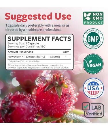 Super Greens & Hawthorn Extract (3-Month Supply) Super Berry Blend Bundle of Organic Super Greends Powder - Complete Superfood & Hawthorn Berry 4:1 Extract - High Strength Extract (180 Capsules) - Buy Online on GoSupps.com