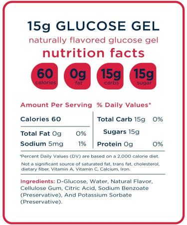Transcend Glucose Gel Packs - Strawberry & Orange Flavors - 100 Pack (1.1oz Each) | FSA/HSA Eligible | Made in USA | Blood Sugar Support for Diabetics - Buy Online on GoSupps.com
