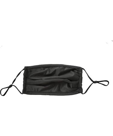 Delafino Black Travel Size Face Mask - Lightweight & Easy to Breathe | Medium - Buy Online on GoSupps.com