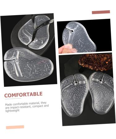 FRCOLOR 15 Pairs Forefoot Slipper Pads - Clear Heel & Toe Protectors Anti-Slip Gel Insoles for High Heel Sandals & Shoes - Skin-Friendly Foot Grip Pads for Ultimate Comfort - Buy Online on GoSupps.com
