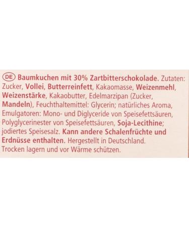 Buy Lambertz Baumkuchen Daring Bitter - 300g | Premium German Cake | International Shipping Available - Buy Online on GoSupps.com