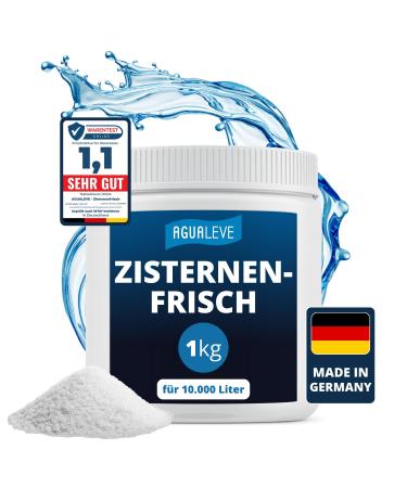 Agualve cistern fresh 1kg * new * |Keep rainwater fresh & in suitable for watering |Suitable for all cisterns & rainwater cansMade in Germany |For 10 000 liters of rainwater |Grade 1.1 - Buy Online on GoSupps.com