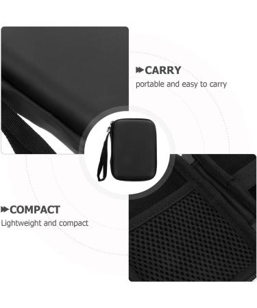 Lurrose Diabetic Case Meter Organizer - Black Pouch for Insulin Pens Meters Test Strips & Needles | Perfect Travel Solution - Buy Online on GoSupps.com