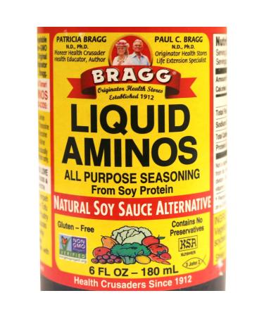 Bragg Liquid Aminos Spray Bottle 6 oz - 2 Pack - Buy Online on GoSupps.com
