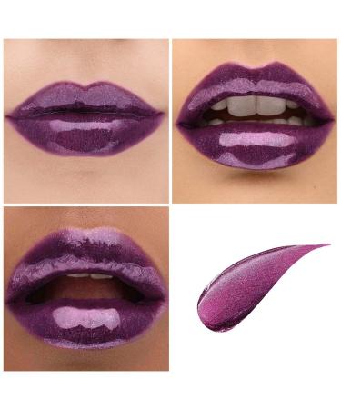 Haus Laboratories Lady Gaga Le Riot Lip Gloss in Violet Disco - Shop Now - Buy Online on GoSupps.com