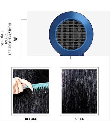 Portable Wireless Hair Dryer 5000mAh Rechargeable Cordless Hair Dryer 6 Modes Hot/Cold Air Travel Blow Dryer for Camping Fine Arts Travel Outdoor Care Salon Tool Blue - Buy Online on GoSupps.com