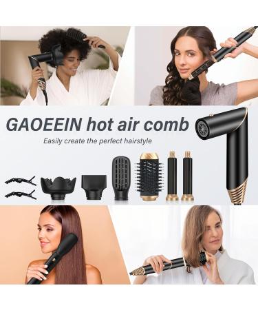 6 in 1 Hair Dryer Brush Set for Frizz-Free Styling | Hot Air Stylers with 6 Attachments | Ionic Care | Perfect for All Hair Types - Buy Online on GoSupps.com