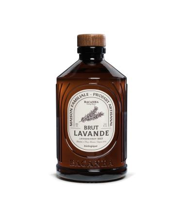 BACANHA - Sirop Bio et Brut - Sirop de Lavande - Pour Cocktail Eau Limonade et Th Glac - 400 mL