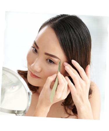 Angoily 2 Sets Metal Eyebrow Slant Tip Tweezers Stainless Steel Eyebrow Clip Stainless Steel Eyebrow Tweezer Eyebrow Clip Tweezers Eyebrow Clips Splinter Tweezers Miss Make up Makeup Tools - Buy Online on GoSupps.com