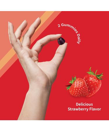 Buy CoQ10 Gummies 150 mg for Heart Health & Energy | Non-GMO Gluten-Free 60 Strawberry Gummies | Supports Healthy Aging & Digestion - Buy Online on GoSupps.com