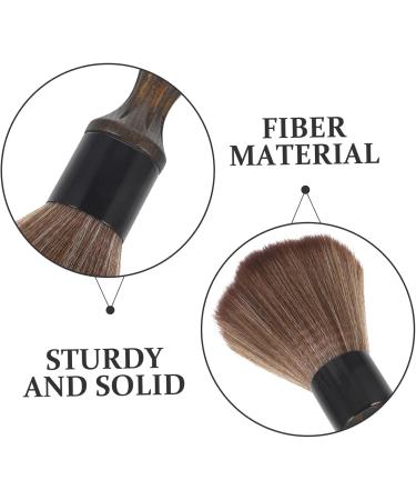 Beavorty Neck Brush Barber Hair Brush Duster Barber Brush Hair Cutting Brush Haircut Brush Barber Supplies Barbers Brush Accessories Fiber Wool Neck Neck Duster - Buy Online on GoSupps.com