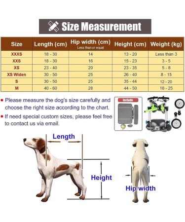 Dog Wheelchair Dog Wheelchair for Back Legs Aluminum Alloy Pet Wheelchair Lightweight Walk Tool Large/Medium Dog Cart Aids Wheelchair Portable X-Small - Buy Online on GoSupps.com