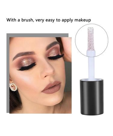 BOOBEES 10 PCs Liquid Glitter Eyeshadow Set - Waterproof Pearl Glitter Shimmer Eyeliner - Long-Lasting Quick-Dry Makeup in 5 Colors - Buy Online on GoSupps.com