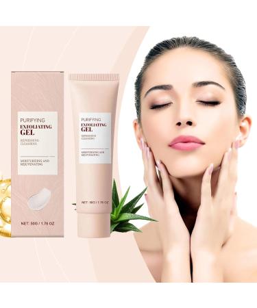 Facial cleanser cream oil control and refreshment for men and women natural exfoliation for acneprone skin cleansing and gentle daily deep cleansing gel - Buy Online on GoSupps.com