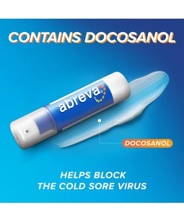 Abreva Cold Sore Treatment Lip Balm Pump 2gm - Fast Relief for Cold Sores - Buy Online on GoSupps.com