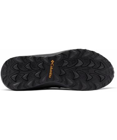 Columbia Men's Trailstorm Waterproof Hiking Shoe 10 Dark Grey/Bright Gold - Durable and Waterproof Footwear for Outdoor Adventures - Buy Online on GoSupps.com