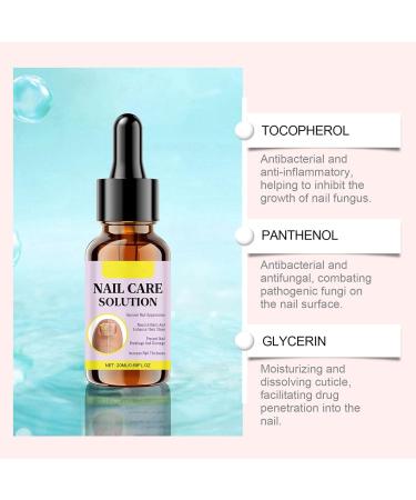 Nail care solution nourishing thickening solution 15 ml nail strengthening drops hand and foot care nourishing formula for women men teenagers athletes - Buy Online on GoSupps.com