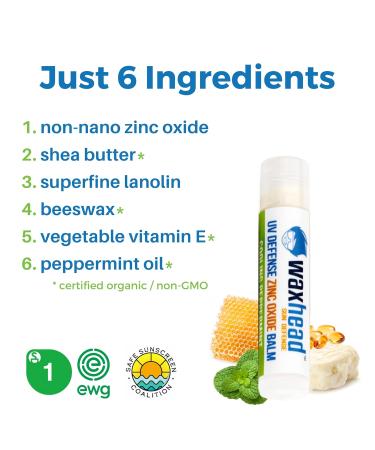 Waxhead Sunscreen & Lip Balm Bundle - Natural SPF Protection - Buy Online on GoSupps.com