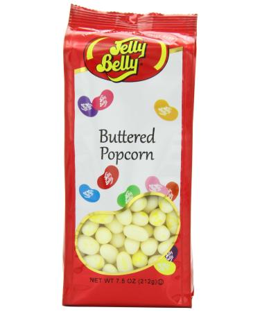 Jelly Belly Gift Bag, Buttered Popcorn Buttered Popcorn 7.5 Ounce (Pack of 1)