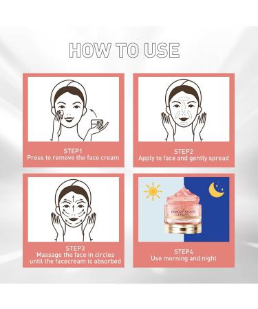 Rides Hydratant Raffermissant claircit les ridules Resserre la peau Hydrate et embellit la peau Visage 50g (1PCS) - Buy Online on GoSupps.com