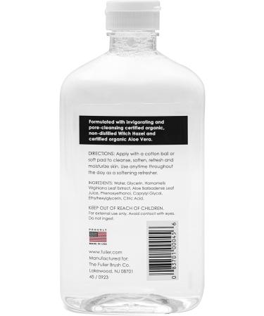 Witch Hazel Facial Toner Unscented | Organic Skincare for All Skin Types | International Shipping Available - Buy Online on GoSupps.com