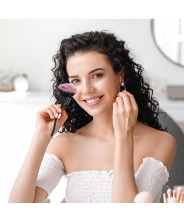 Rose Blush Brush - Soft Concealer Facial Brush | Makeup Brush Powder Brush and Blush Brush for Daily Makeup Dust Brush Pink Rose Soft Brush - Buy Online on GoSupps.com