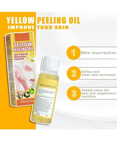 Exfoliating oil suitable for yellow and black skin strong exfoliation whitening softening calluses brightening and moisturizing suitable for all skin types on the body - Buy Online on GoSupps.com