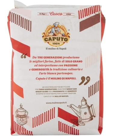 Red Caputo Flour "00" Pizza Chef kg 1 - Pack 10 Pieces - Buy Online on GoSupps.com