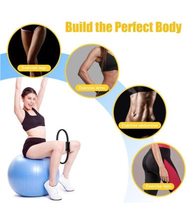 Buy Gaya Yoga Pilates Ring - Double Handle Fitness Circle for Strength Training & Fat Burning - Gymnastics Resistance Circle - Buy Online on GoSupps.com