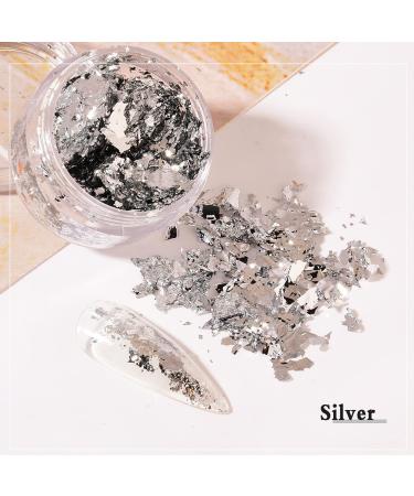 Gold Foil Flakes Set - Nail, Resin, Epoxy, Makeup, Jewelry, Candle Molds - Buy Online on GoSupps.com