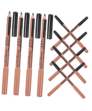 DOITOOL 12pcs Dual Purpose Eyeliner Eyebrow Pencil Women Makeup Tool Women Cosmetics Pencil Concealer Pen